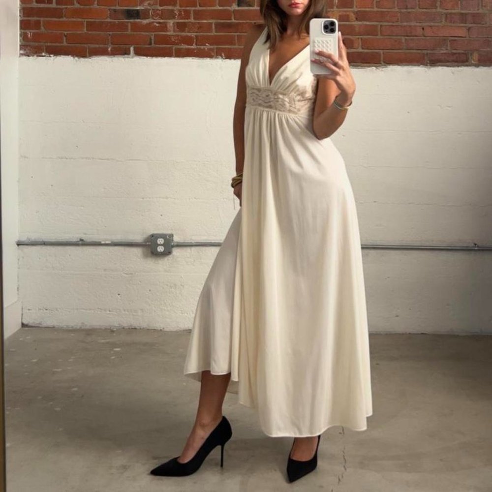 Women's Cream Dress